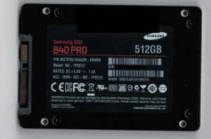 Samsung SSD 840PRO MZ-7PD512